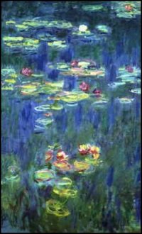 monet with water lily